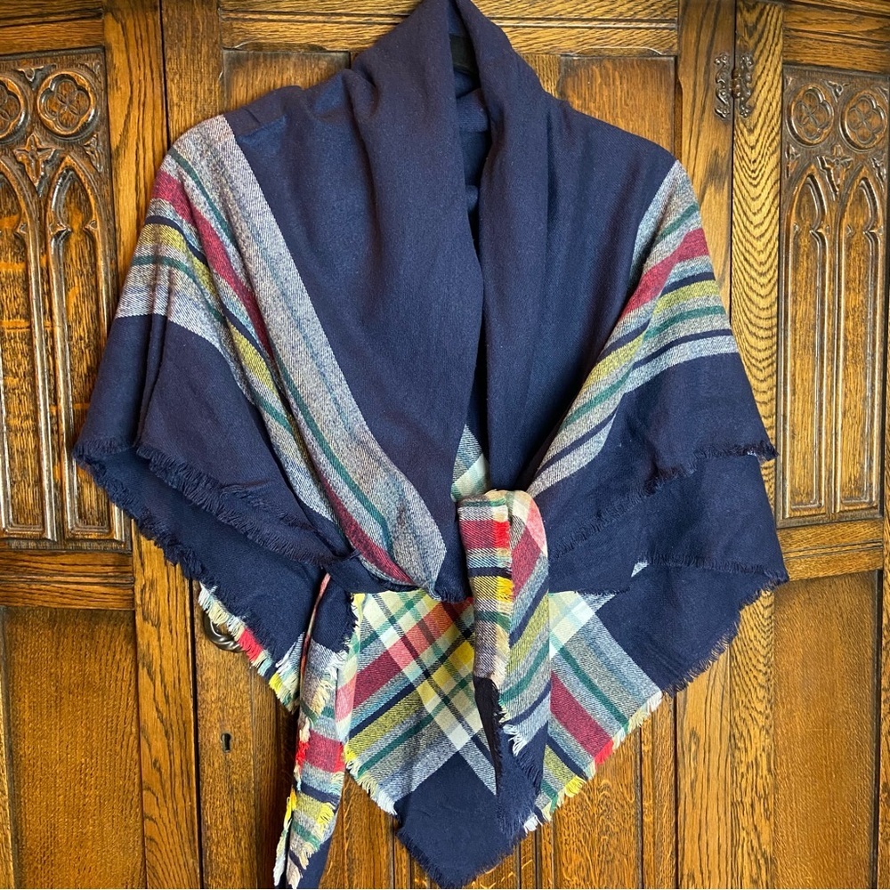 GAP Plaid Blanket Scarf